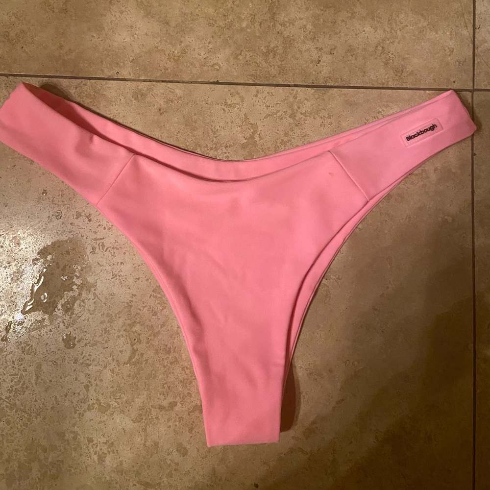 Blackbough pink bikini bottoms size large